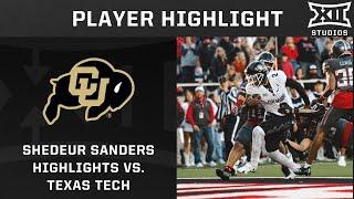 Shedeur Sanders Highlights vs. Texas Tech