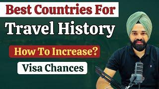 Best Country For Travel History For Indians || How To Increase Visa Chances