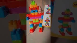 Robot make with Building Blocks #funnyvideo #viral #Robot #shorts