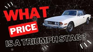 What Price a Triumph Stag?