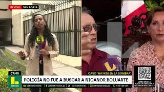 No hay policías en casa de Nicanor Boluarte tras dictarle prisión: Hermano de presidenta no aparece