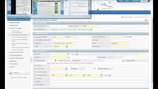 GSPN create a new service order tutorial