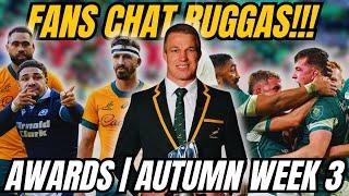 RUGBY AWARDS CHATTER | WAS IT AN UNDERWHELMING WEEK OF RUGBY?? | AUTUMN NATIONS WEEK 3 REVIEW