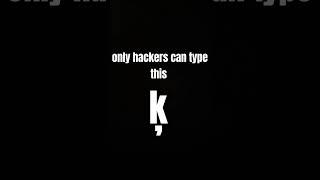 only hackers can type this #foryou #short ...@KAZYAL07