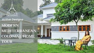 Experience Luxury: Mediterranean Home Tour in Kottayam with Active Designs