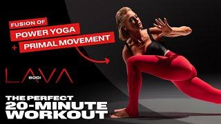 Free 20-Minute Fusion of Power Yoga & Primal Movement | Official BODi LAVA Sample Workout