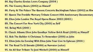 Elton John Movies list Elton John| Filmography of Elton John