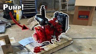 Unboxing new fire fighting pump!