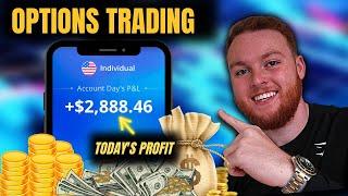 How I Made $2,880 In ONE DAY Options Trading (FULL TUTORIAL)