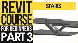 Revit Course for Beginners – Revit Tutorials to Learn BIM Fast | Part 3 - Stairs