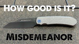 Lock Him Up! | Neeve Knife Co. Misdemeanor