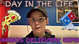 DAY IN THE LIFE OF A DOMINOS DELIVERY DRIVER!!