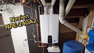 Navien NPE-240A2 Installation #plumbing #tankless #northjersey