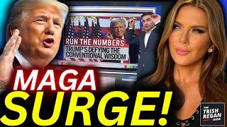 TRUMP TURNS BLUE STATES RED—Surging MAGA Polls ROCK the Map in UNLIKELY Places!