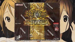 Opening My Quarter Century Bonanza Yugioh Booster Box English