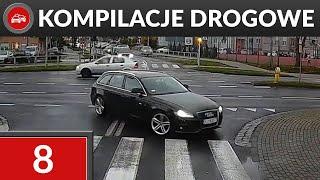 Wykroczenia, kolizje i niebezpieczne sytuacje na drogach - Kompilacje Drogowe #8