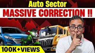 Huge Correction in Auto Sector - Short Term Pain? Rahul Jain Analysis #marketcrash