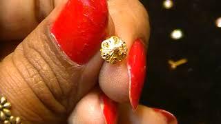 Designer Gold & Diamond Nose-pin Price in BD ।। ডিজাইনার হীরার ও স্বর্ণের নাকফুলের দাম।