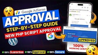 Get Unlimited AdSense Approval in 12 Hours ⏳ Using PHP Script | 100% Working Method in 2024