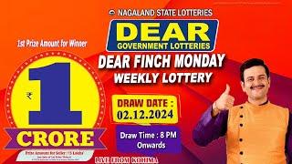 LOTTERY SAMBAD DEAR 8 PM 02.12.2024 NAGALAND LOTTERY LIVE DEAR LOTTERY LIVE LOTTERY SAMBAD LIVE