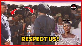 ANGRY LULU HASSAN CONFRONTS KAKAMEGA GOVERNOR BARASA & WAJACKOYA OVER CHA0S AT DIDA'S BURIAL