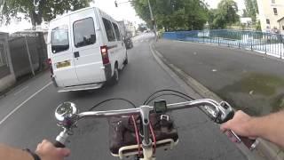 Faire du vélo à Bourges - Quand on évite les queues de poisson