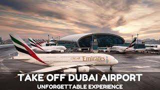 DUBAI AIRPORT - Feel the thrill of this surreal takeoff