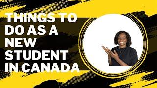 DO THIS AFTER LANDING IN CANADA | MOST IMPORTANT THINGS TO DO | Adeola Akinyemiju |