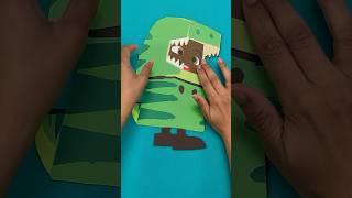 Easy CoComelon Halloween Crafts! DIY Dino Costume Cody 1-2-3! #shorts #cocomelon