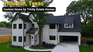 Custom Home Tour in Houston, Texas | Trinity Estate Homes | Memorial Park