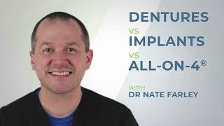 Comparing All-on-4 vs Dental Implants vs Dentures