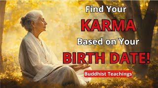 Find Your KARMA Based on Your BIRTH DATE! Buddhist Teachings