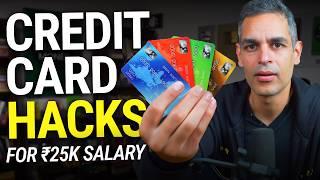 Credit Card TIPS for Rs. 25,000 SALARY!  | Ankur Warikoo Hindi