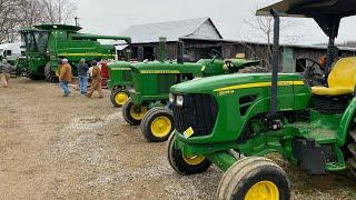 We made a purchase at a Farm Equipment Auction