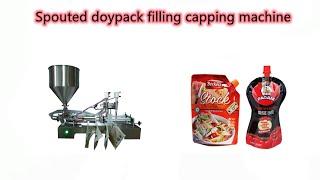 cheap spouted pouch filling machine/cheap doypack filling  machine for testing market