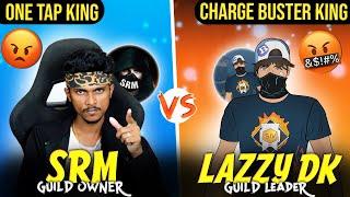 SRM VS LAZZY DK | BUSTER KING VS ONE TAP BOT 1VS1 | PC VS PC OP GAMEPLAY..?