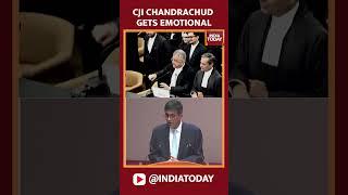 CJI DY Chandrachud's Emotional Farewell Speech | Supreme Court