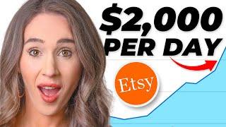 My Simple $2,000/Day Etsy Strategy (Best Etsy Tips for SUCCESS in 2024)