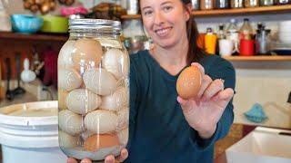 Eating 8 Month Old Eggs | Preservation for Long Term Storage