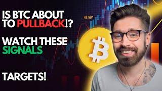 BITCOIN PRICE PREDICTION 2024IS BTC ABOUT TO PULLBACK?WATCH THESE SIGNALS