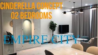 [EMPIRE CITY ]: For rent - 02 bedrooms - CINDERELLA concept - LINDEN TOWER