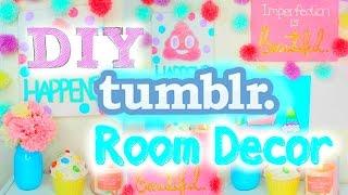 DIY Tumblr Room Decor 2015 | Cute & Easy Wall Art! 