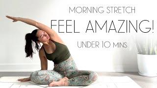 10 Min Morning Yoga Miracle! FEEL AMAZING! (All Levels Yoga)