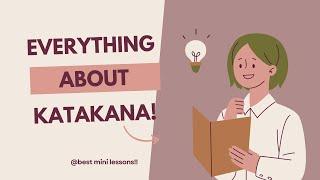 Learn Katakana Alphabet in 7 minute challenge!