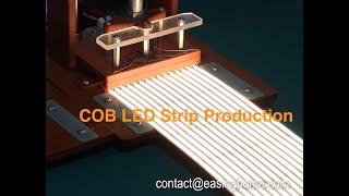 LED COB strip production- China factory