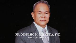 FR DIONISIO MIRANDA, SVD, President Emeritus, University of San Carlos
