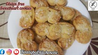 Sweetheart cookies recipe | Gluten free sweetheart cookies recipe by Bint-e-Iqbal kitchenette