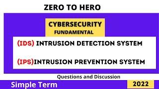 IDS AND IPS Simple Term