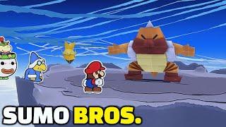 Paper Mario: The Origami King | Sumo Bros Boss Fight