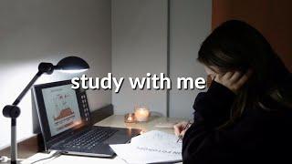 STUDY WİTH ME| benimle çalış (no music, reel time) #studywithme